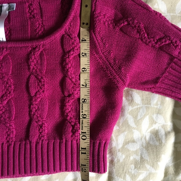 Hot Pink Ballet warm up sweater - Picture 7 of 9